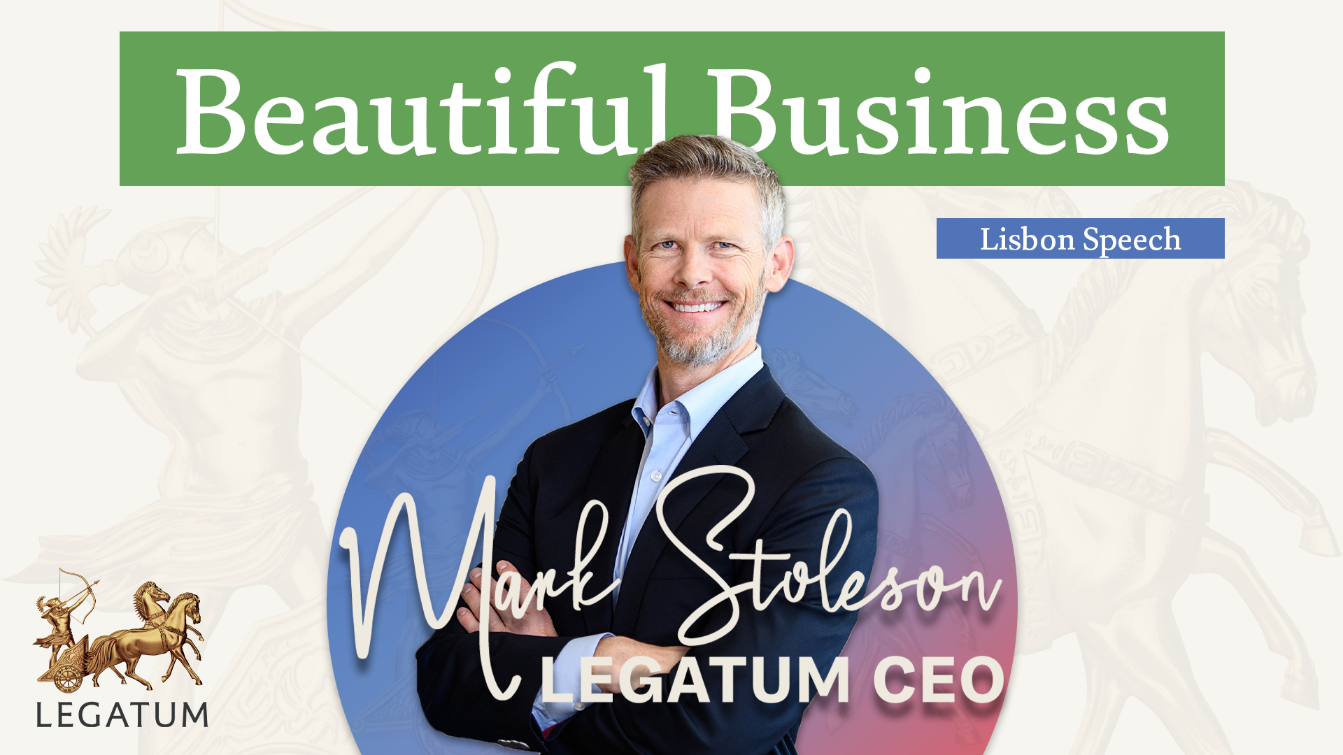 Mark Stoleson Speech Beautiful Business Website Social Share image